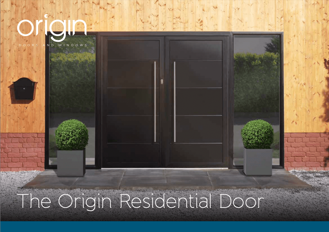 origin doors brochure cover
