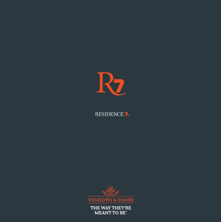 Residence 7 brochure cover